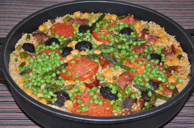 Arroz al horno valenciano